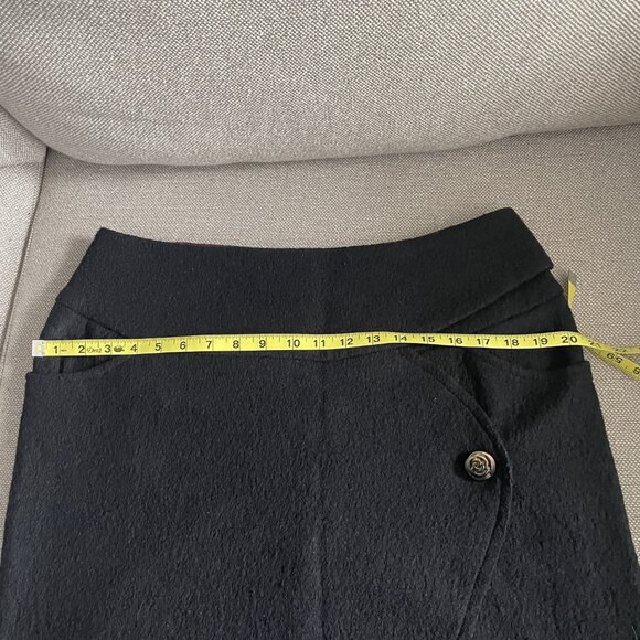 Stunning Handmade One of a Kind Boiled Wool Skirt - Picture 14 of 15